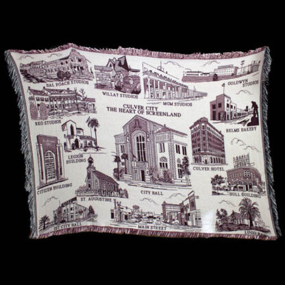 Culver City throw blanket