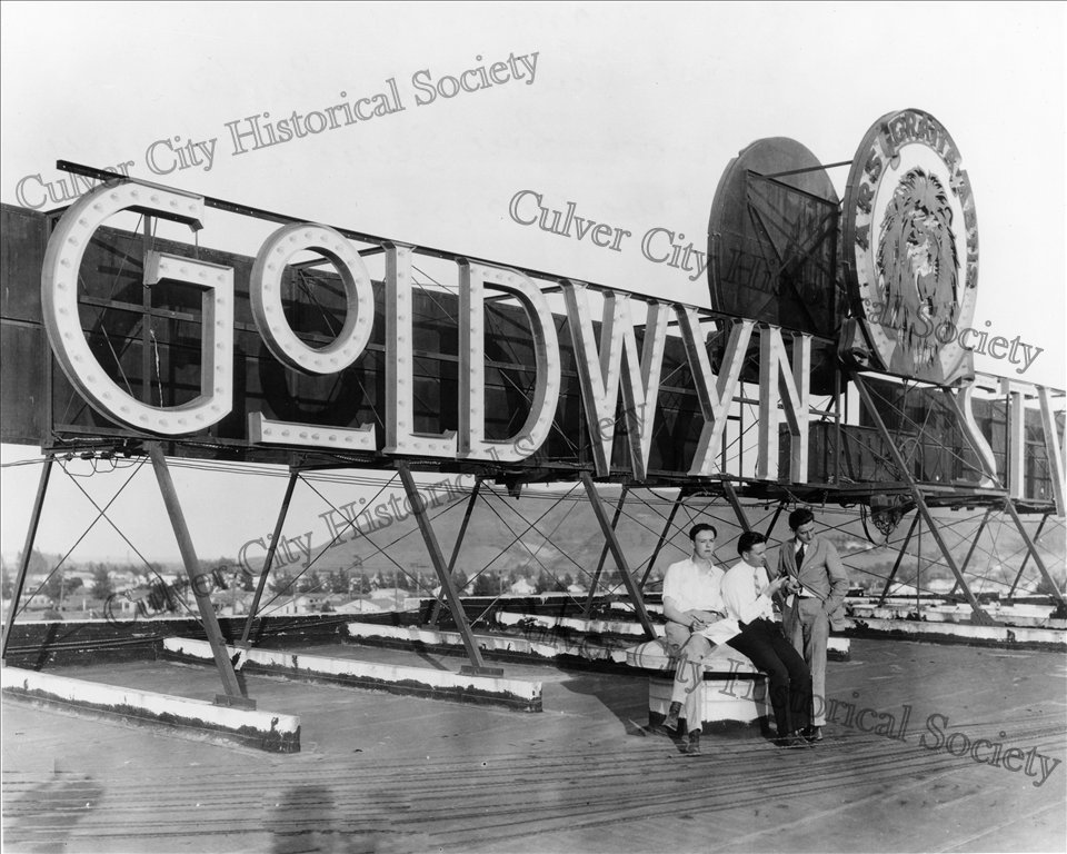 Goldwyn Studios Sign (1921)