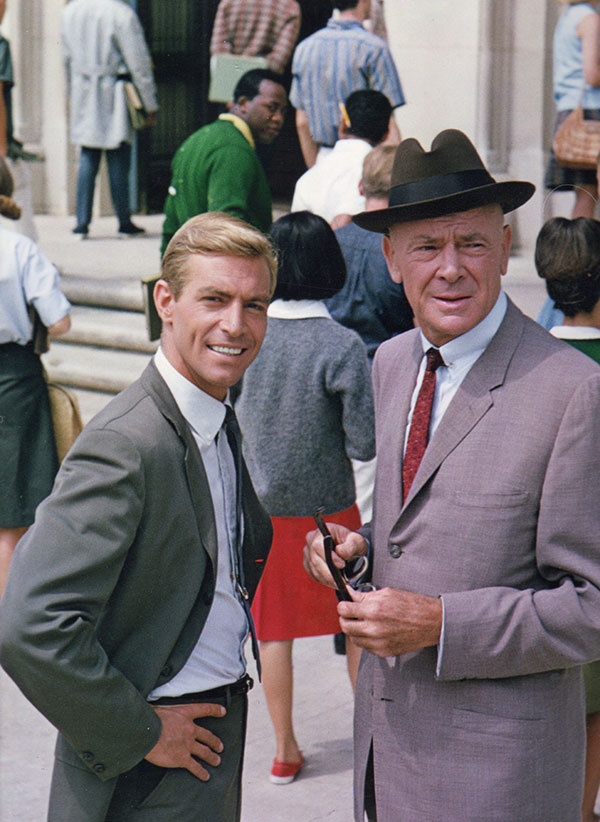 A still shot from the TV series Mr. Novak
