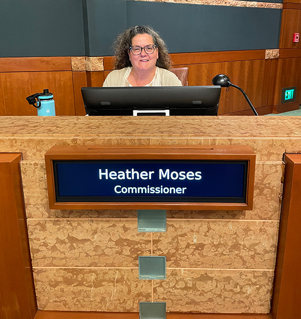 Cultural Affairs Commissioner Heather Moses