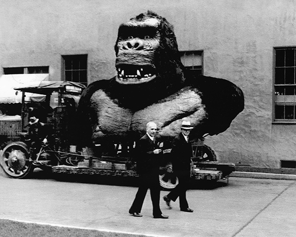King Kong torso at the RKO Culver Studio backlot