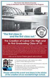 Culver City High School - Culver City Historical Society