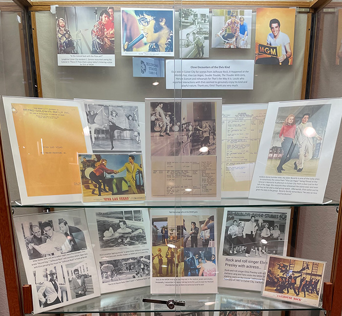 Elvis Exhibit Top Section