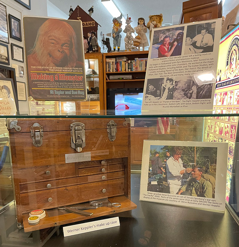 Picture of one of the the Fall 2026 exhibit display cases