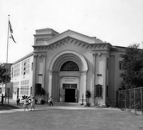 La Ballona School rebuilt in 1920s