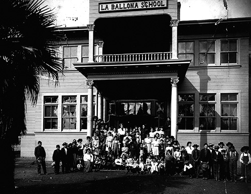 La Ballona School original building from 1860s