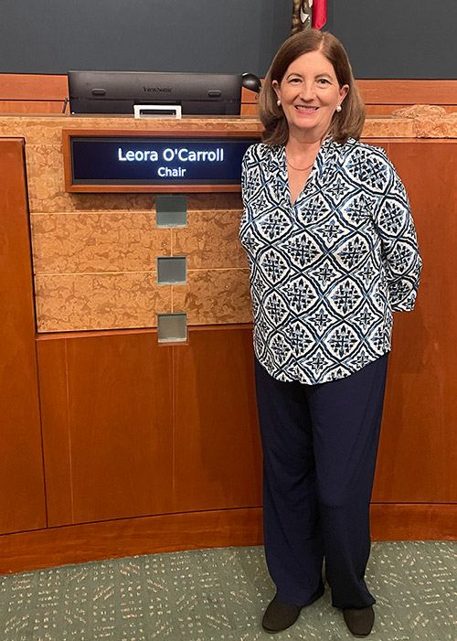 Leora O'Carroll appointed Chair for the Cultural Affairs Commission