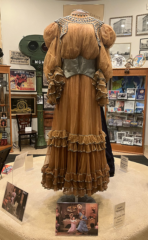 Dress worn by Dorothy Tuttle-Nich in Meet Me in St Louis, designed by Irene.