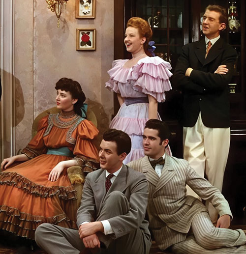 Scene from the film Meet me in St Louis