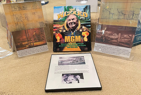 Wizard of MGM Arnold "Buddy" Gillespie display