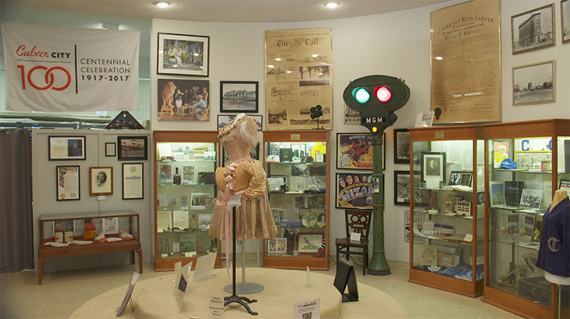 Showing part of the museum collection